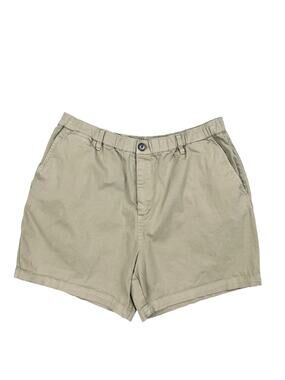Cove 5" Chino Shorts Light Khaki — Size 38